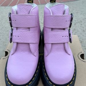 Dr. Martens Devon Heart Pink Lavender US Size 7